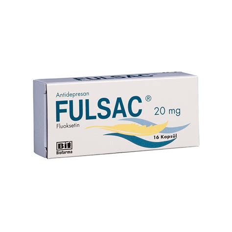 Fulsac 20 mg kapsül